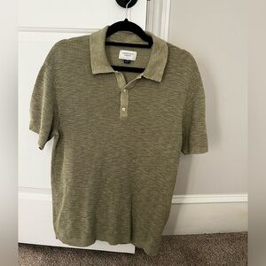 Knit Green Polo Shirt